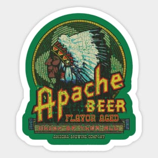 Apache Beer 1934 Sticker